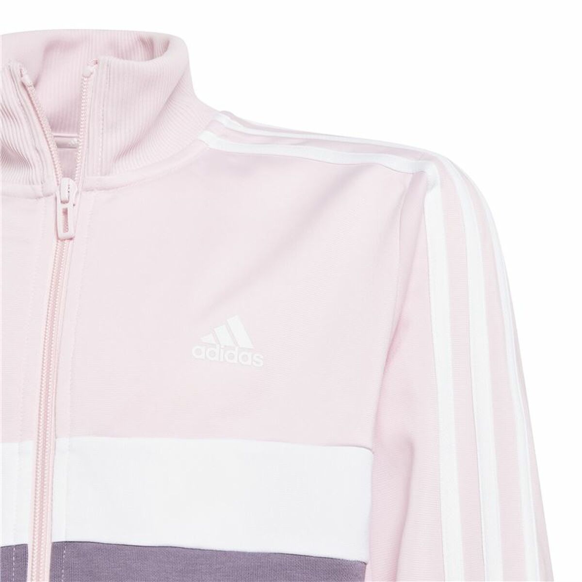 Träningsoverall, Barn Adidas U 3S Tiberio Rosa 2 Delar - 6