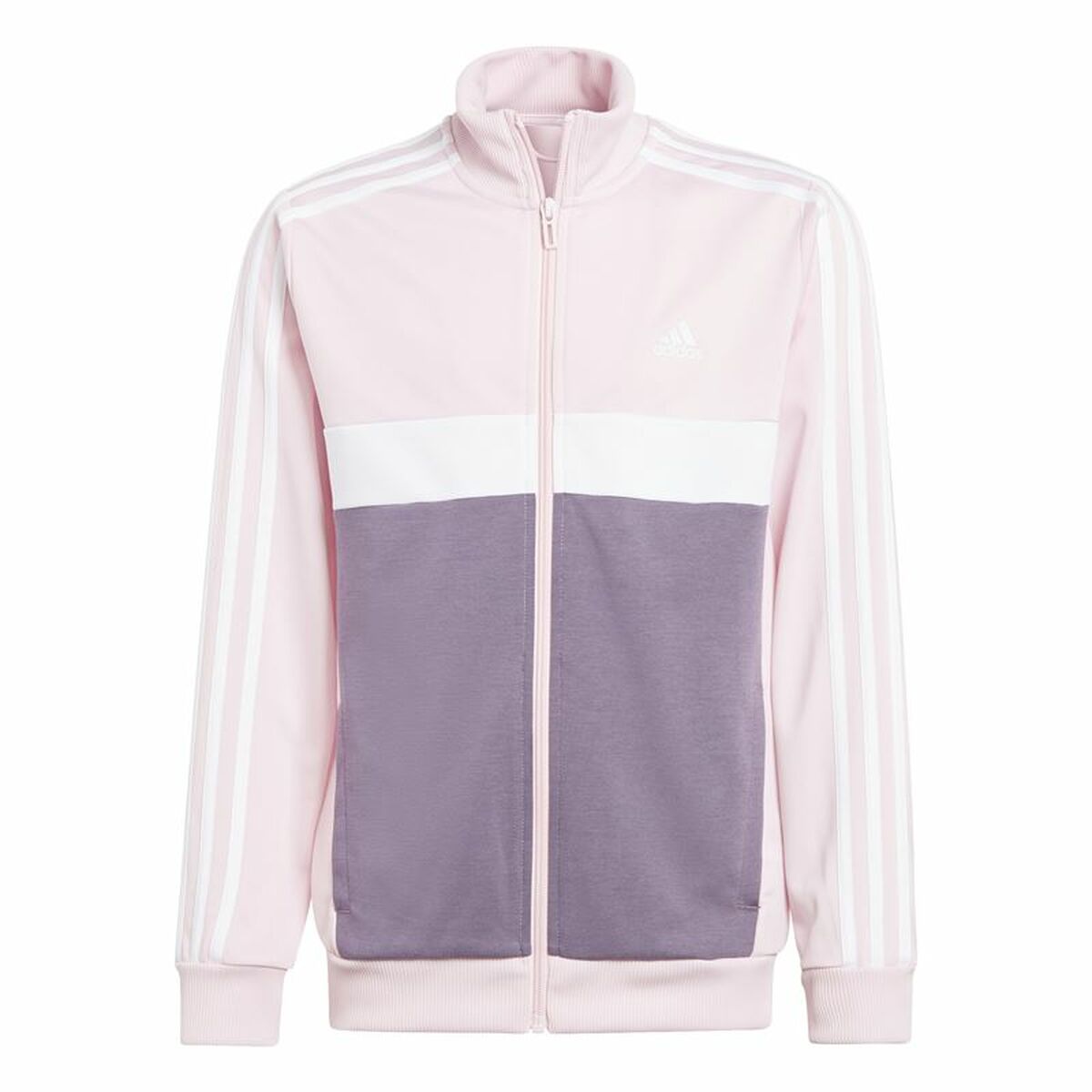 Träningsoverall, Barn Adidas U 3S Tiberio Rosa 2 Delar - 2