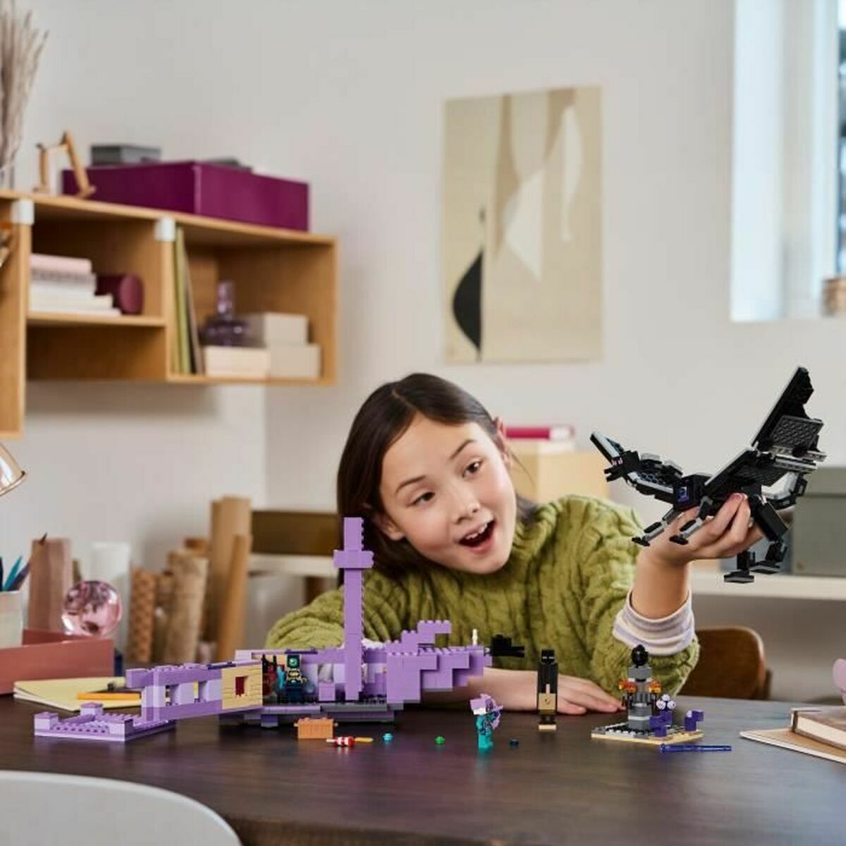 Byggsats Lego Ender Dragon & Ship Multicolour - 5