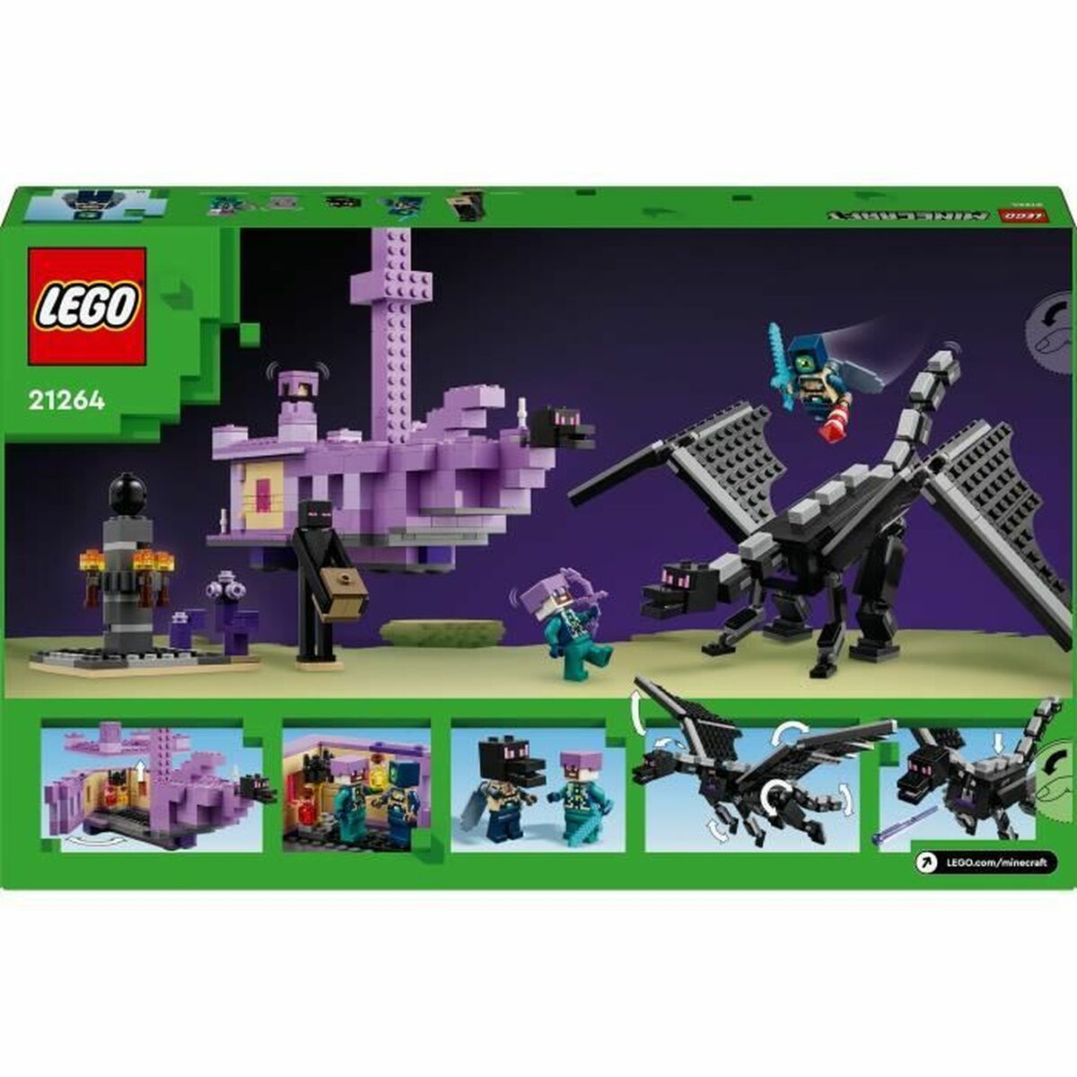 Byggsats Lego Ender Dragon & Ship Multicolour - 6
