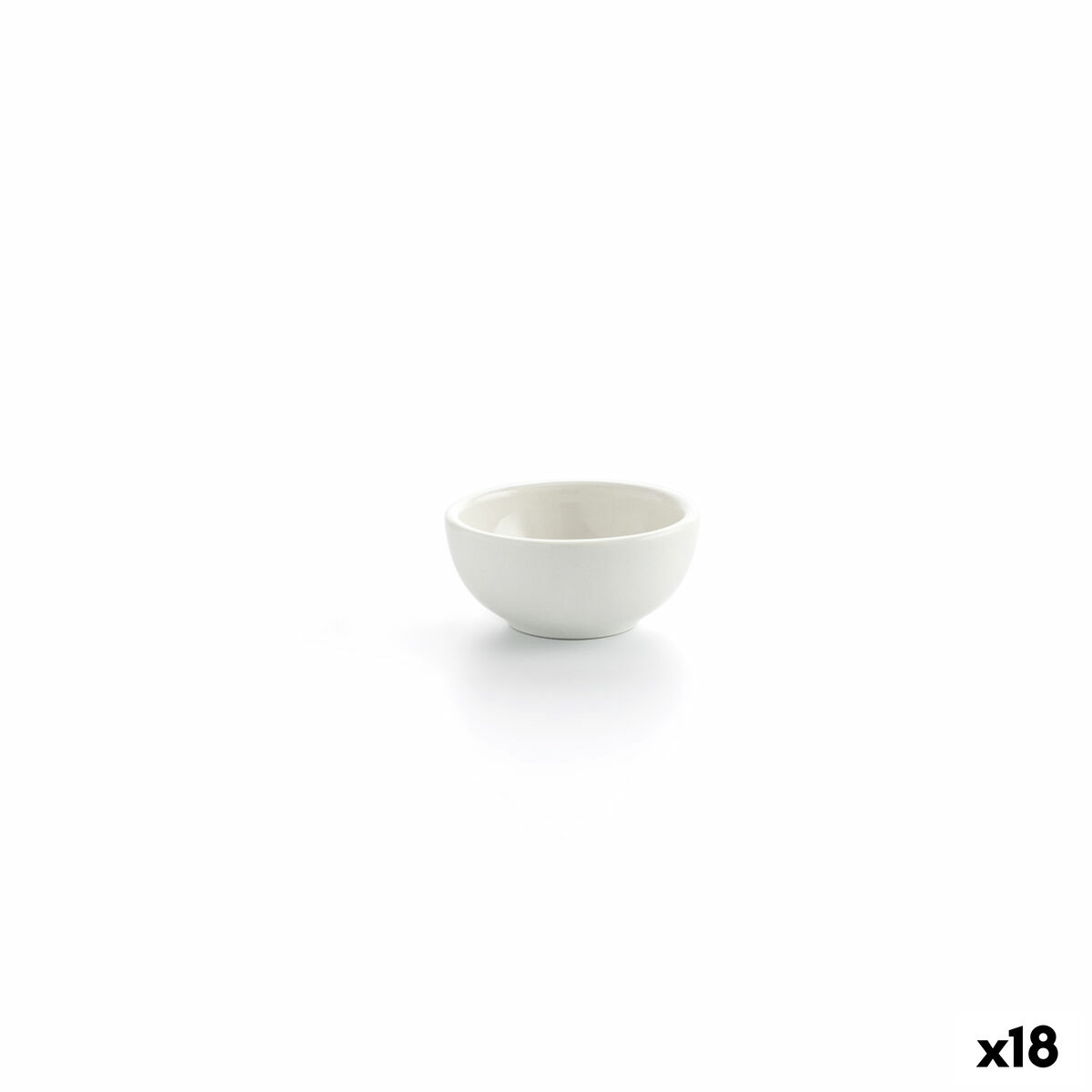 Skål Ariane Alaska Vit Keramik 5,6 x 2,6 cm (18 antal)