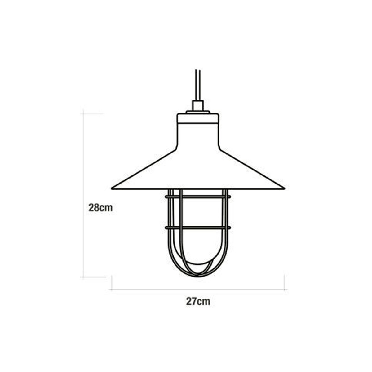 Taklampa EDM 32102 60 W - 2
