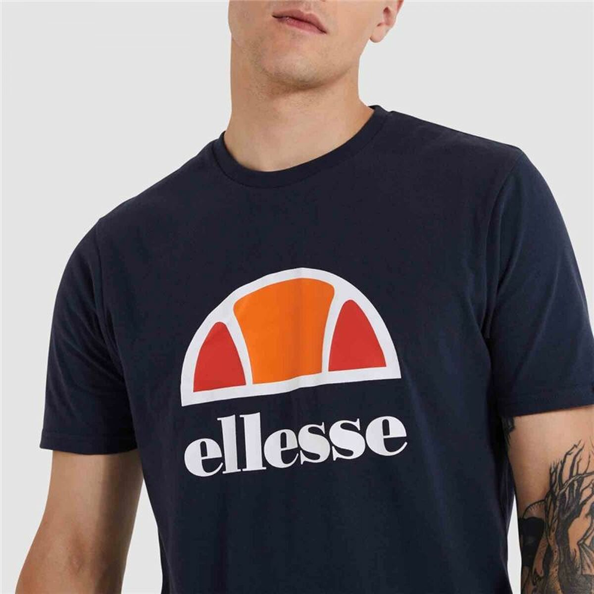 T-shirt med kortärm Herr Ellesse Dyne Mörkblå - 3