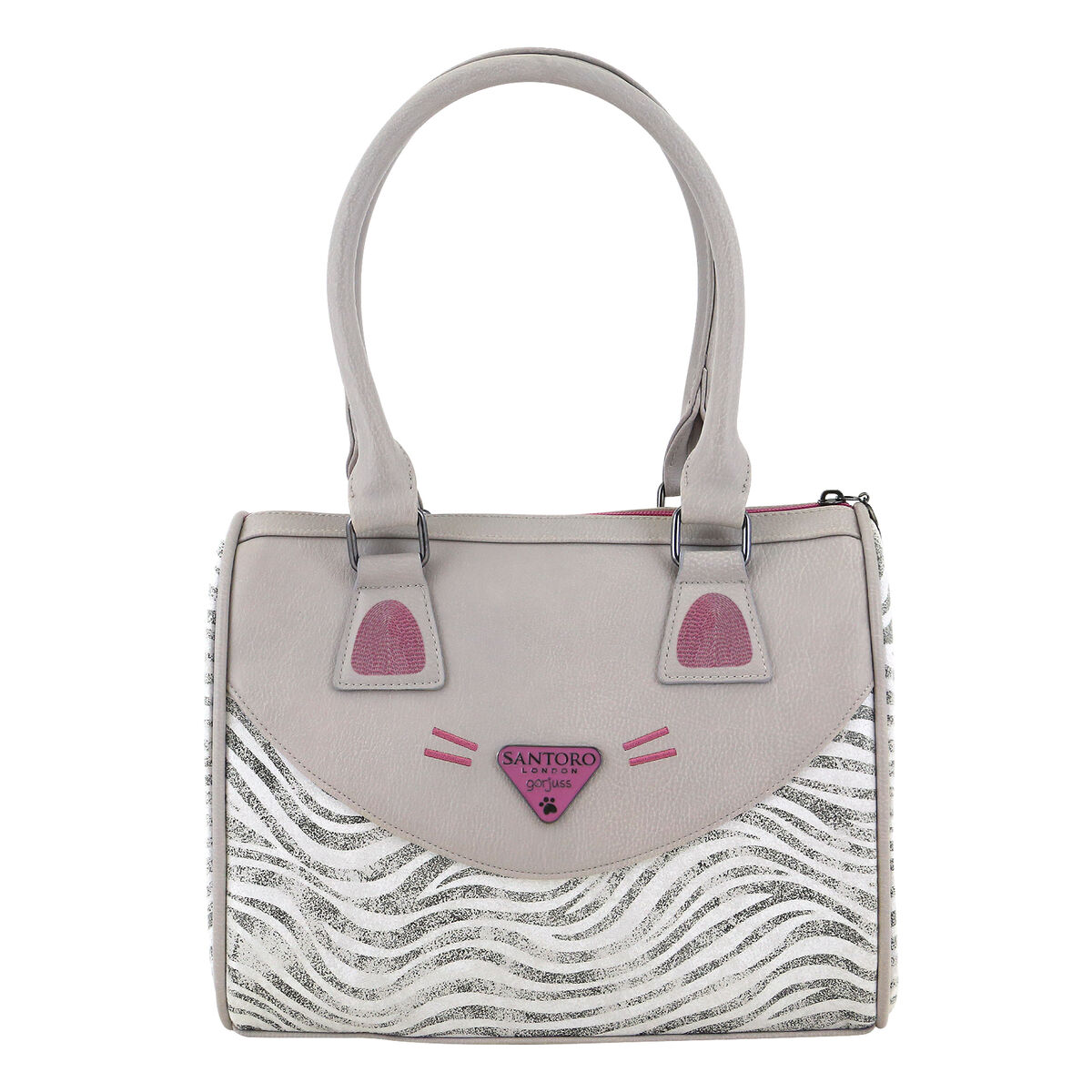 Handväska Gorjuss Ruby wild Grå (28 x 22 x 13 cm) - 5