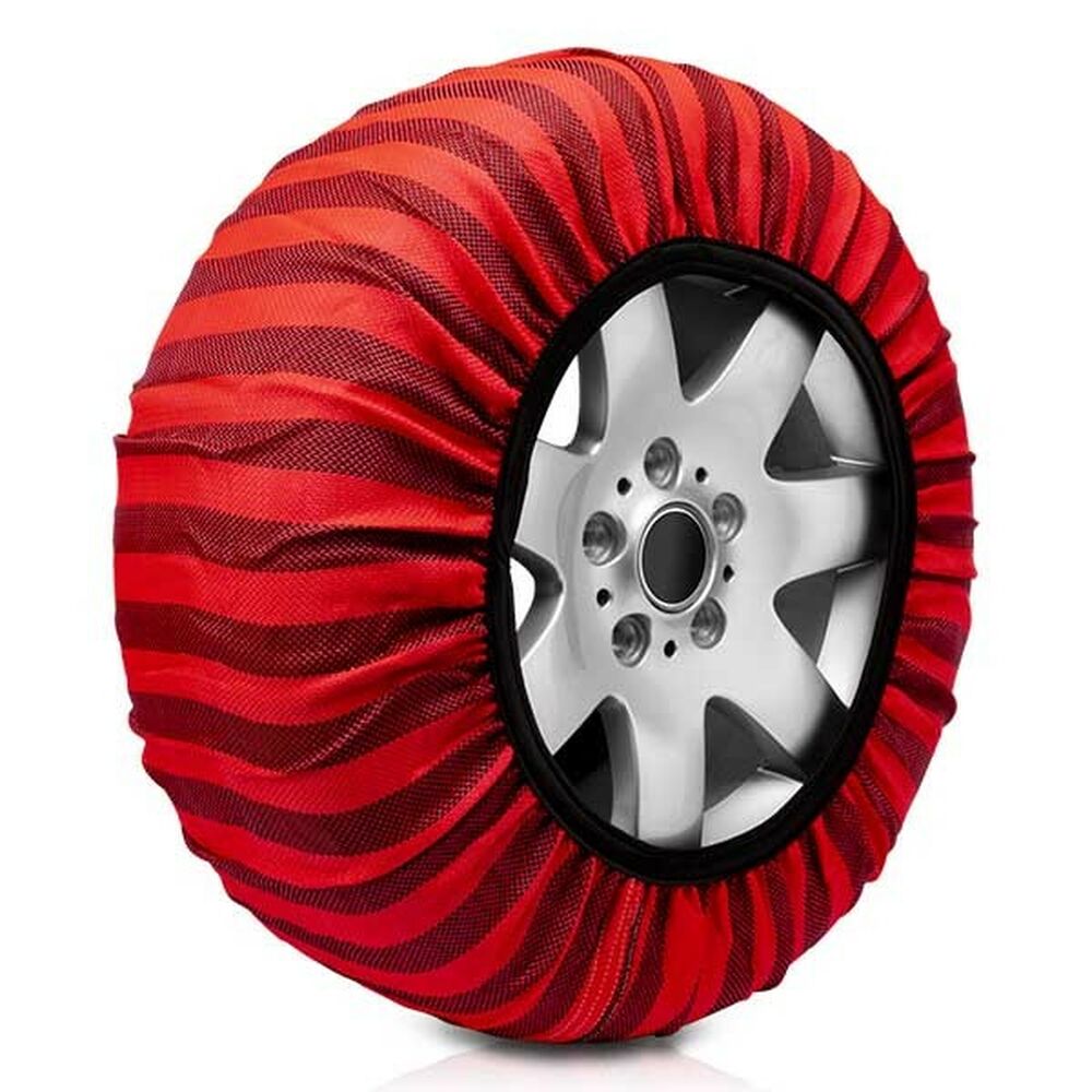 Snökedjor för bilen Classic Röd Textil Storlek 66