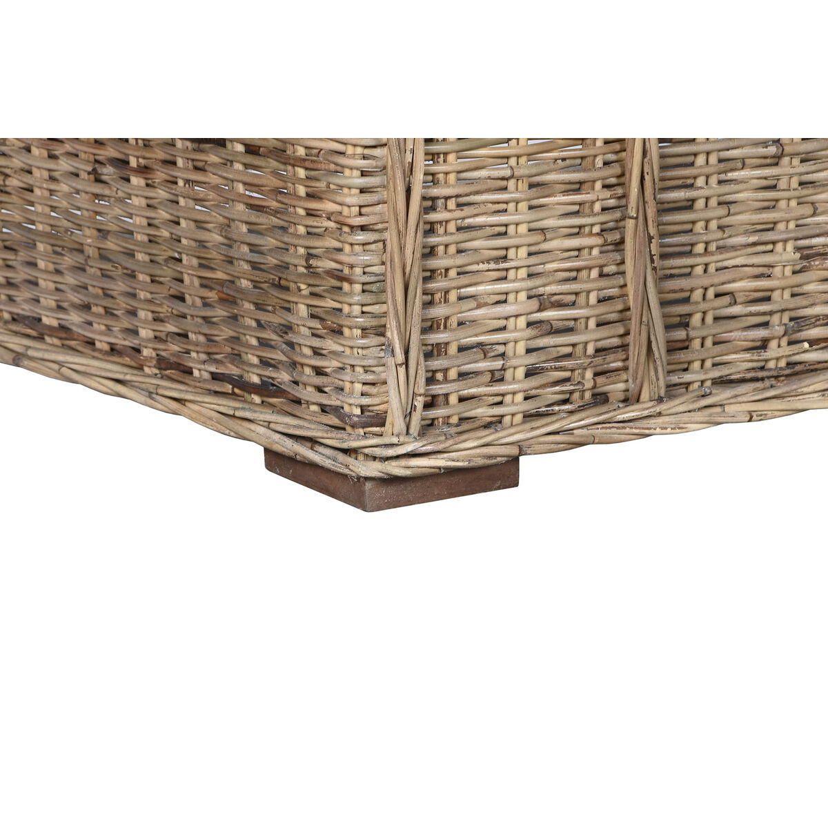 Trädgårdssoffa Home ESPRIT Vit Brun Naturell Rattan 174 x 88 x 69 cm - 5