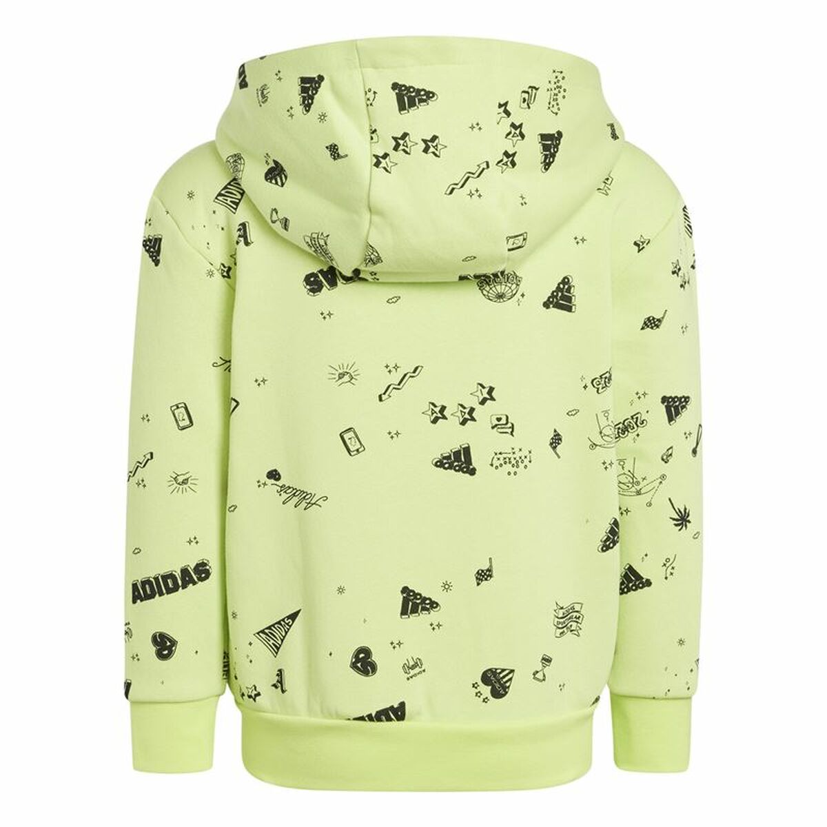 Träningsoverall, Barn Adidas Lk Bluv Q3 Grön 2 Delar - 3