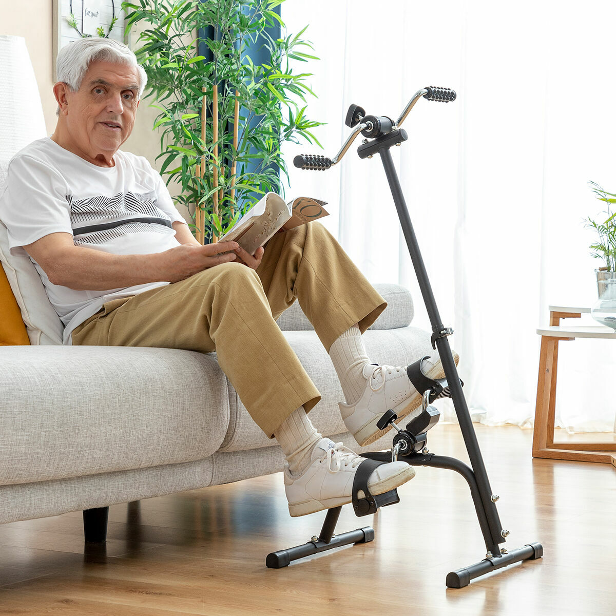 Double Pedal Exerciser för armar och ben Rollekal InnovaGoods (Renoverade A)