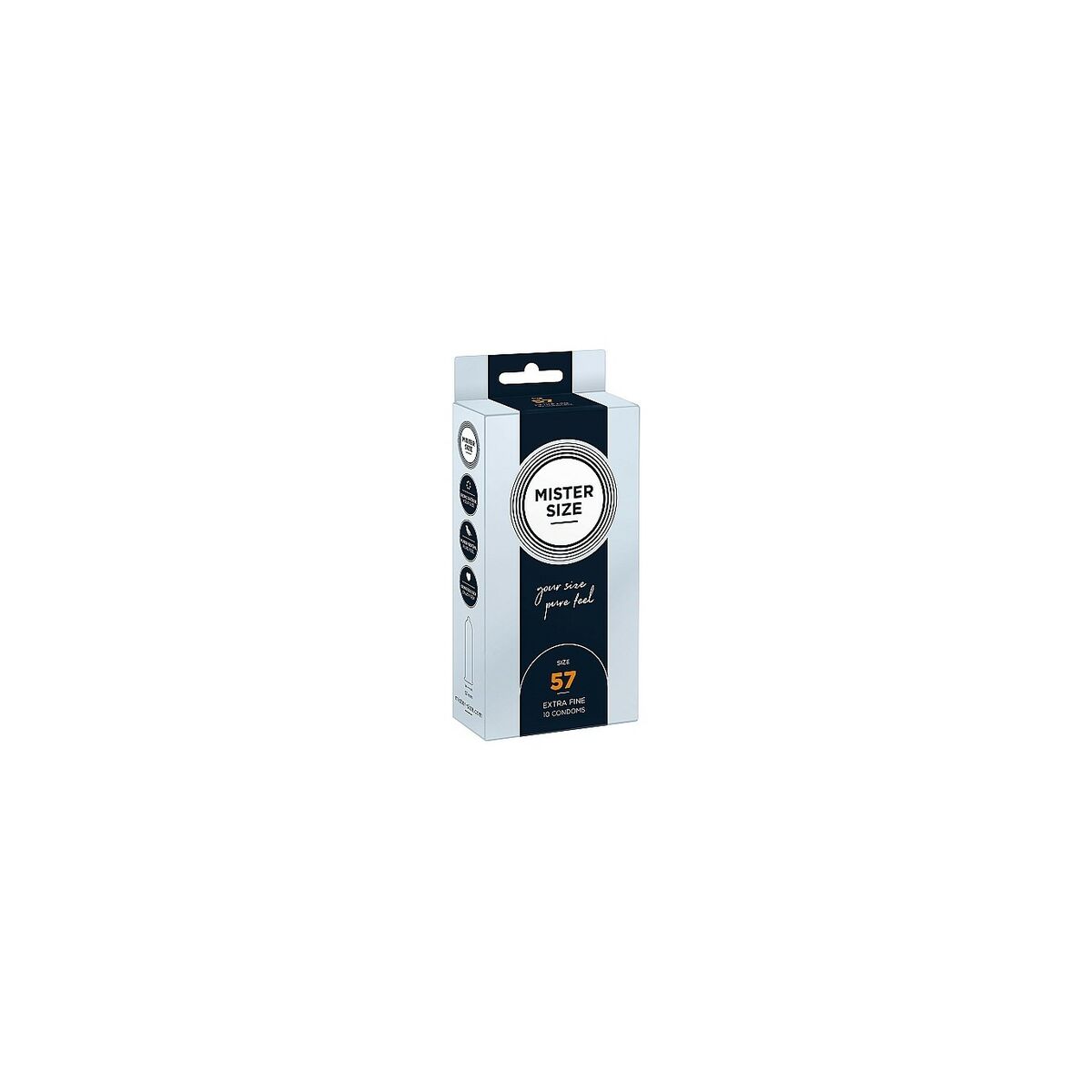 Kondomer Mister Size Pure Feel Extra Thin Extra fina - 2