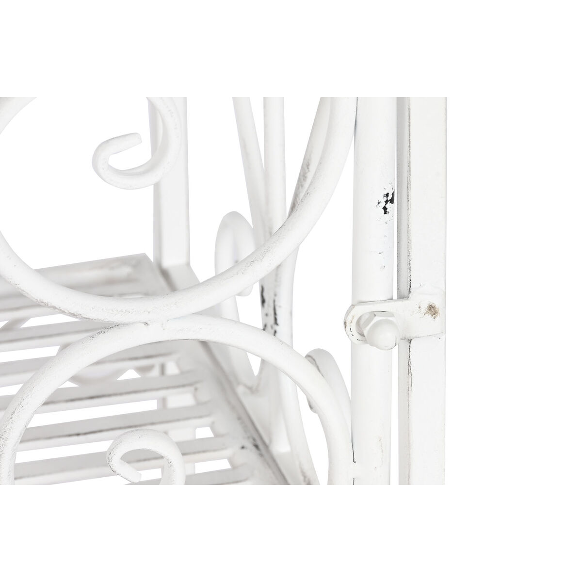Bänk Home ESPRIT Vit 116 x 47 x 230 cm - 5