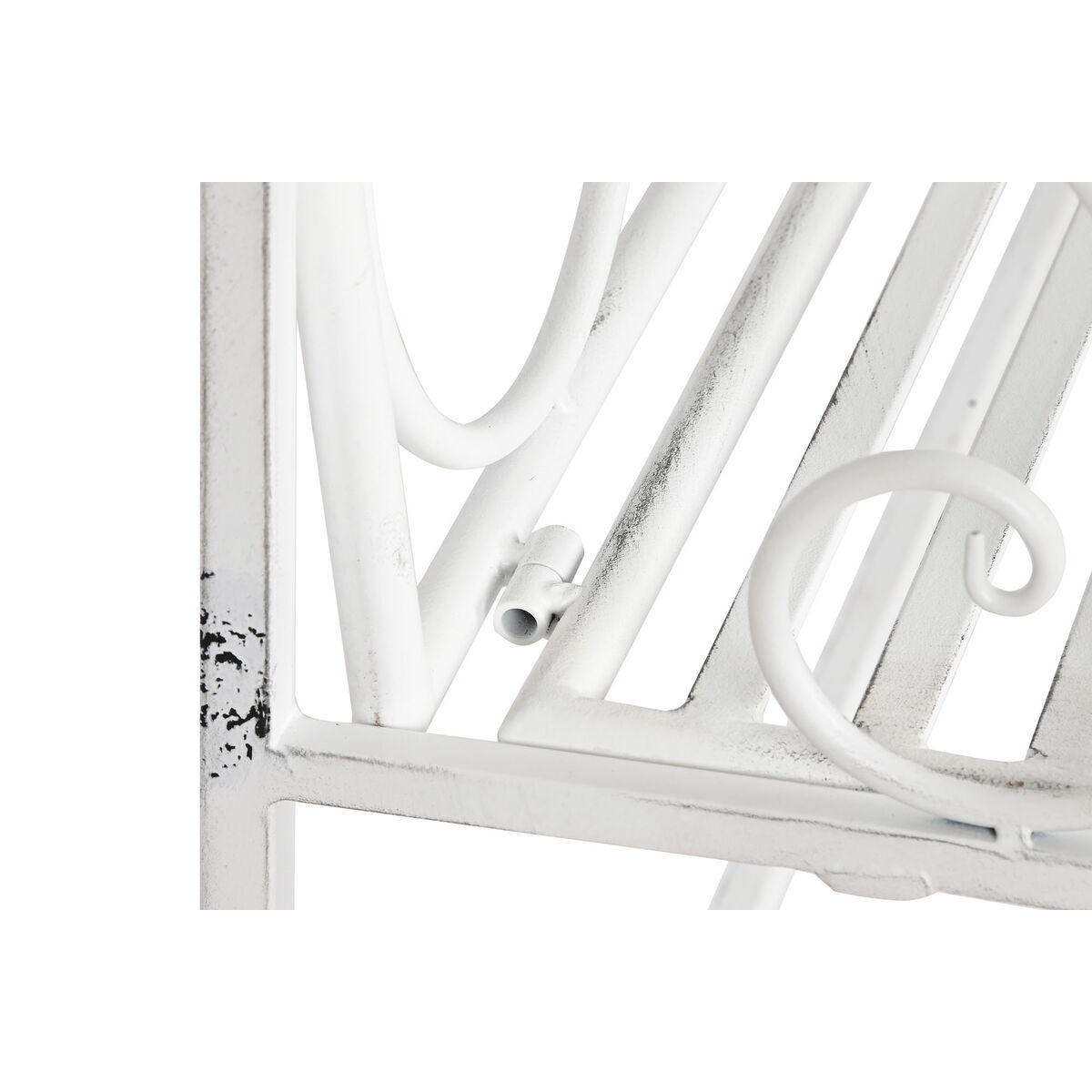 Bänk Home ESPRIT Vit 116 x 47 x 230 cm - 4