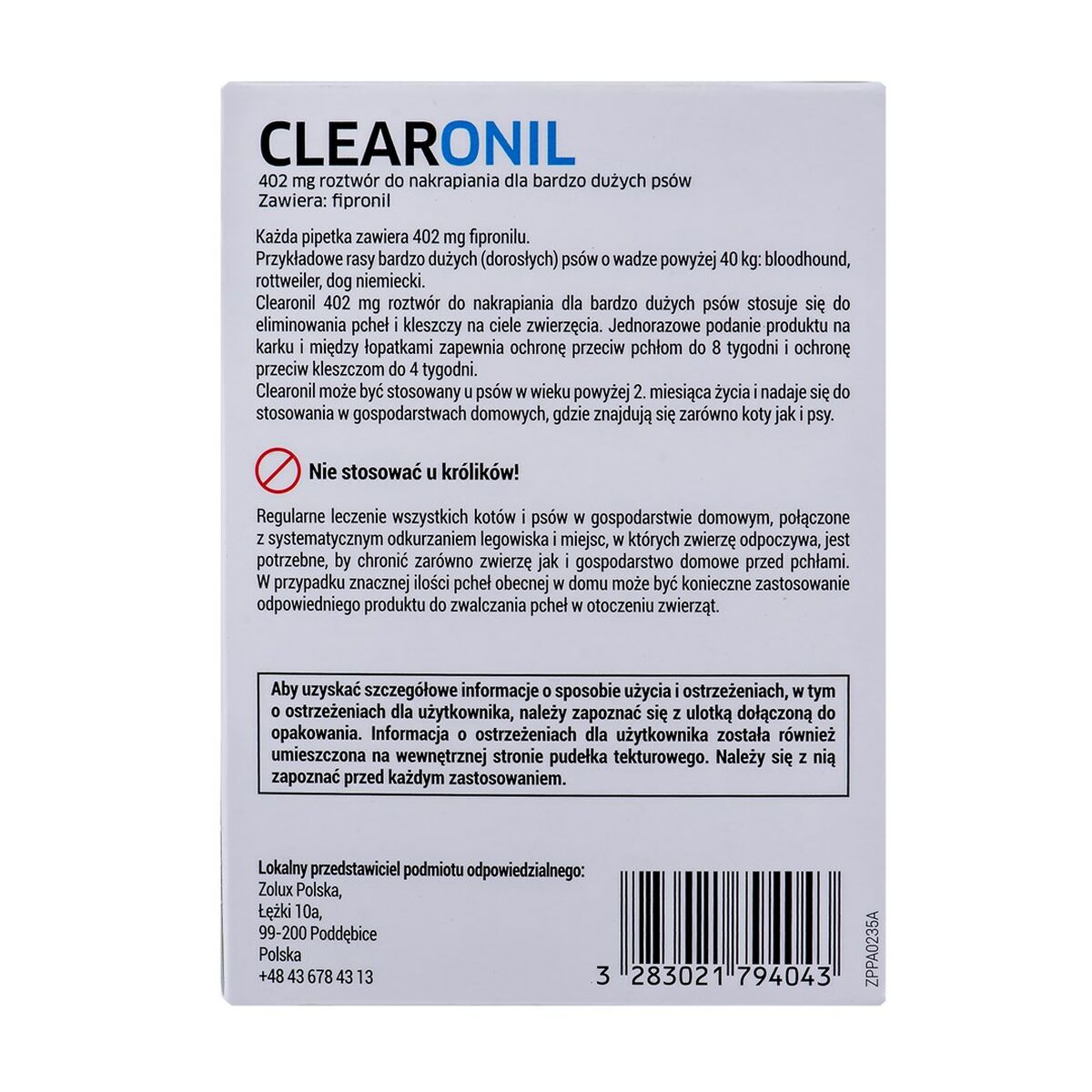 Mot parasiter Francodex FR179404 3 x 402 mg - 2