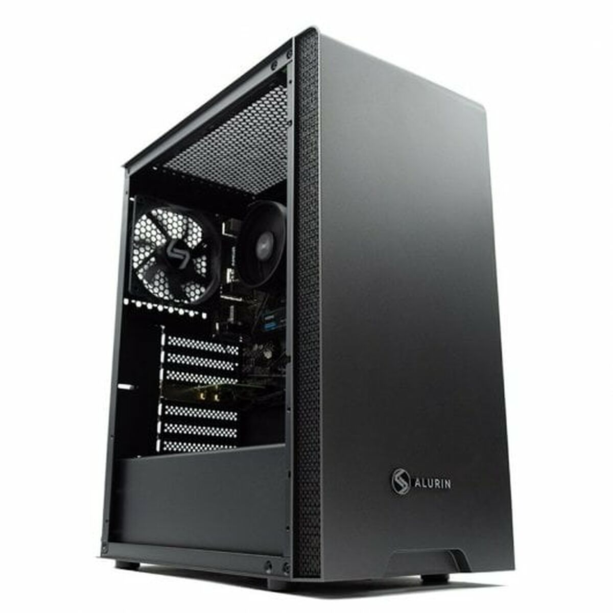 Bordsdator PcCom PCCOMWORK12100W Intel Core i3-12100 16 GB RAM 500 GB SSD