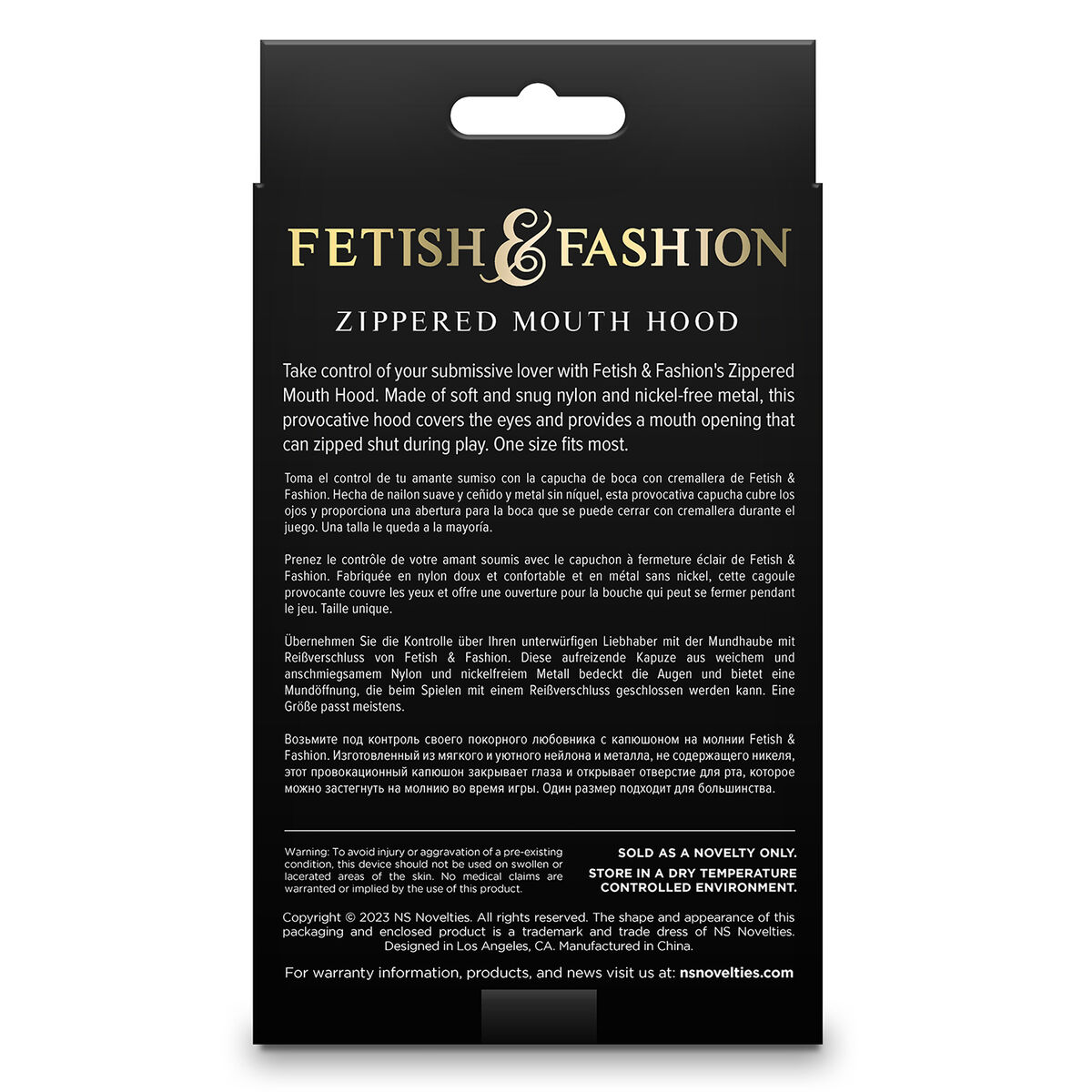 Mask NS Novelties Fetish & Fashion - 3