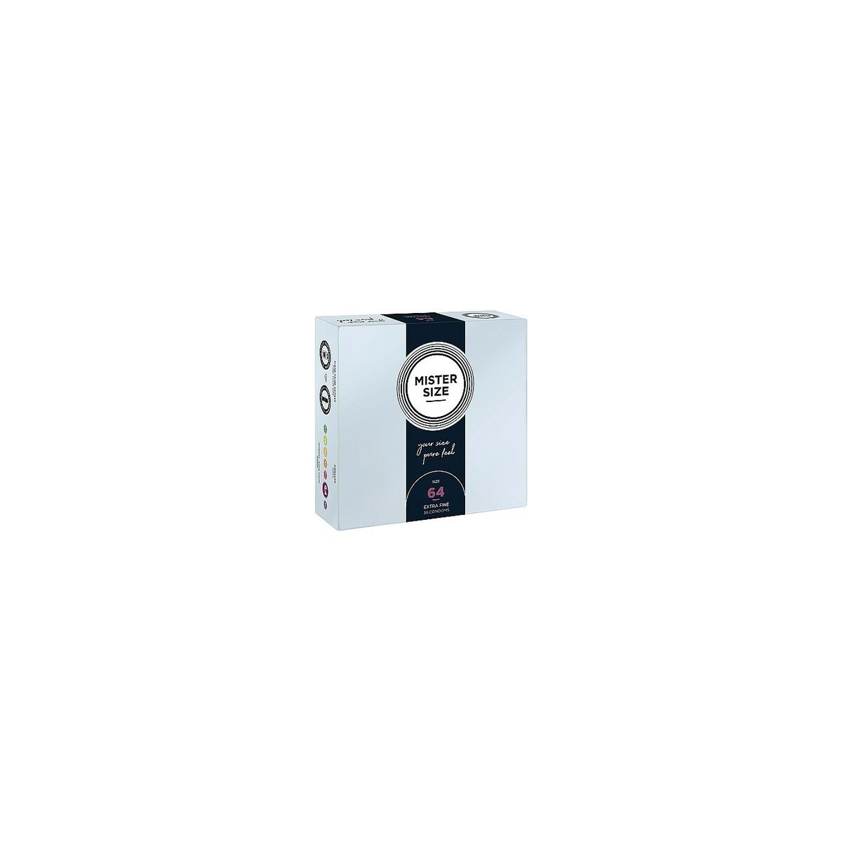Kondomer Mister Size Pure Fell Extra Fine Ø 6,4 cm