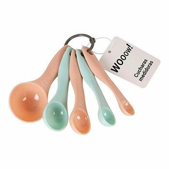 Måttskedsset Wooow 5 Delar Plast (36 antal)