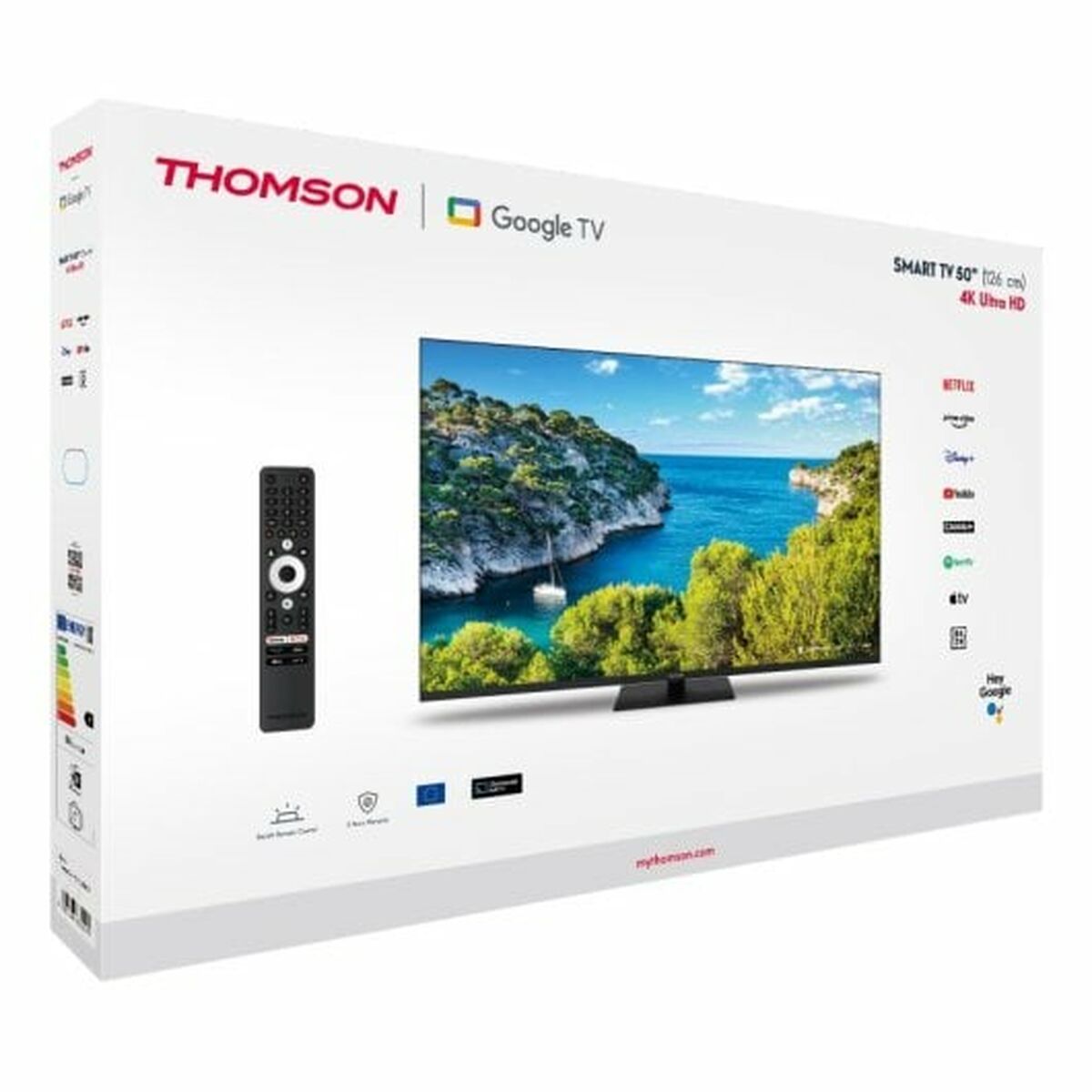 Smart TV Thomson 4K Ultra HD 55" LED HDR D-LED LCD - 7