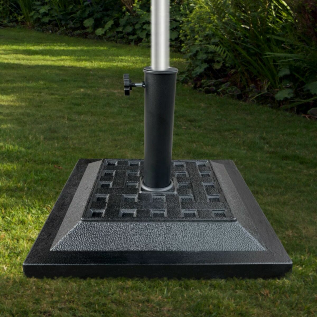 Parasollfot Aktive Svart 44 x 44 cm 12 kg - 2