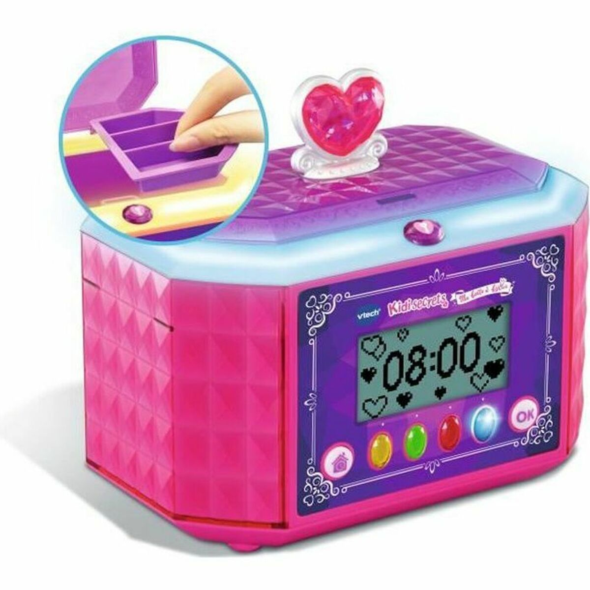Smyckeskrin Vtech Ma Boite À Bijoux (FR) Multicolour Plast - 4