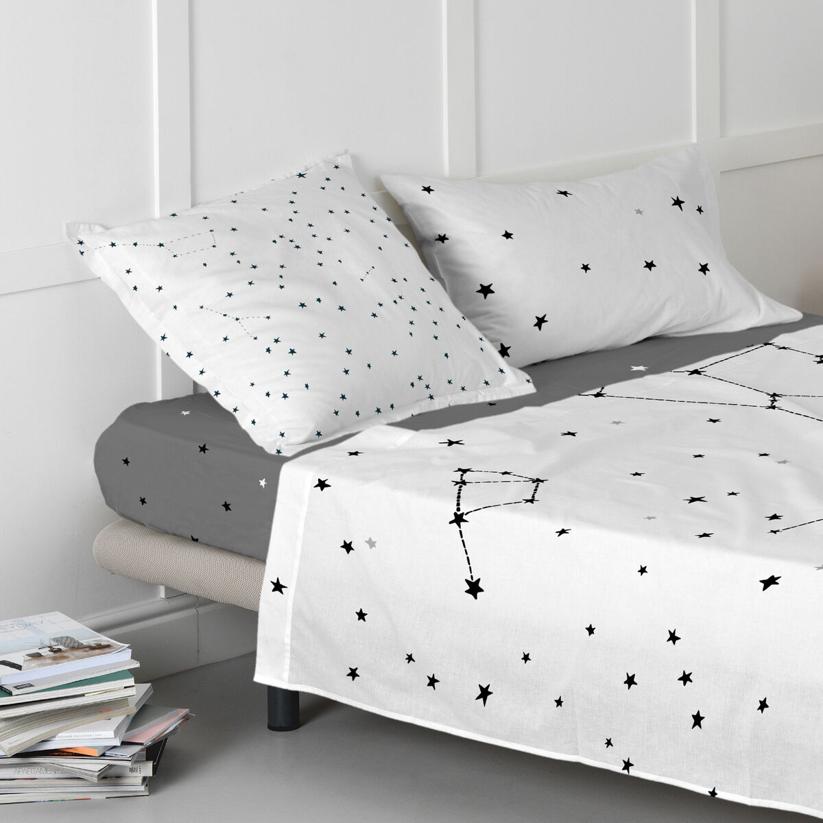 Inpassat underlakan HappyFriday BLANC Multicolour 28 x 2 x 38 cm 140 x 200 x 32 cm - 3