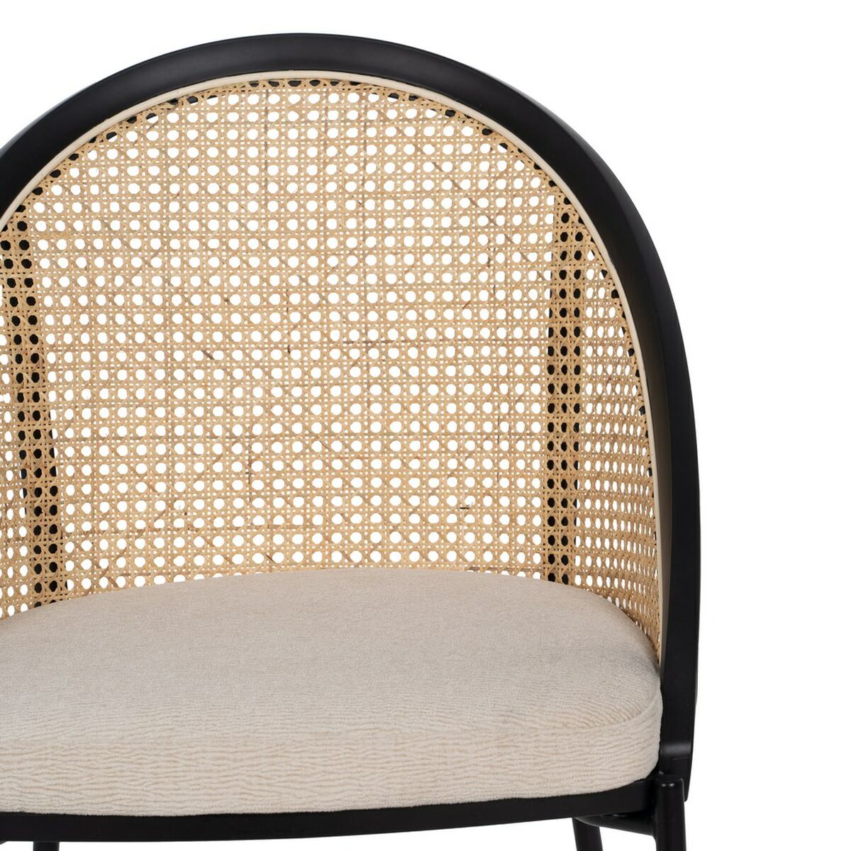 Matsalsstol Svart Naturell 54 x 49 x 82,3 cm - 5