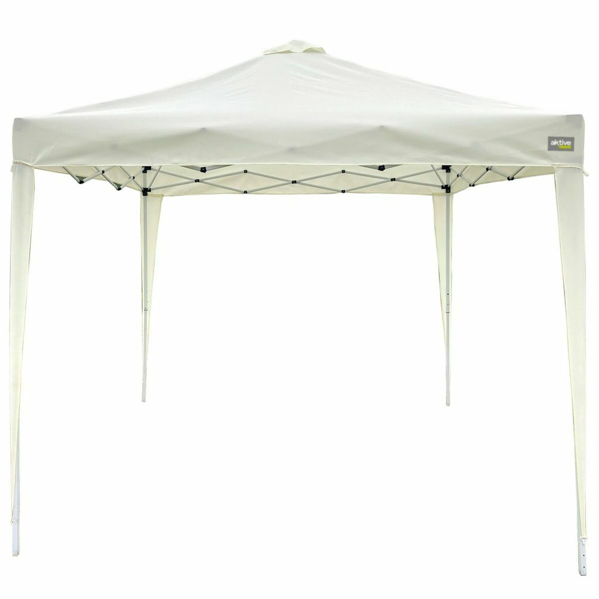 Gazebo Aktive Max-Air Vit 300 x 300 x 250 cm Tyg Stål - 5