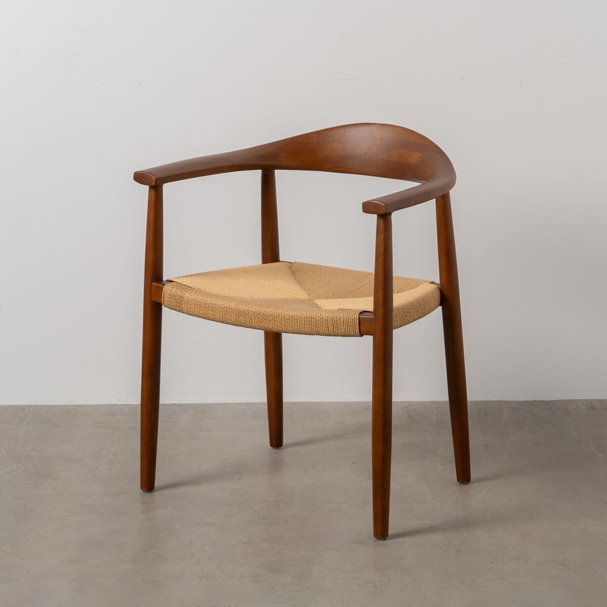 Matsalsstol Brun Naturell 42,7 x 54,8 x 77,5 cm