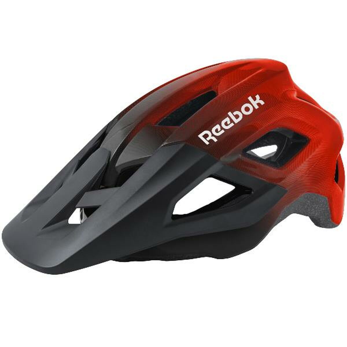 Cykelhjälm för vuxna Reebok RK-HMTBKS33L-KR Visir Svart Röd - 2