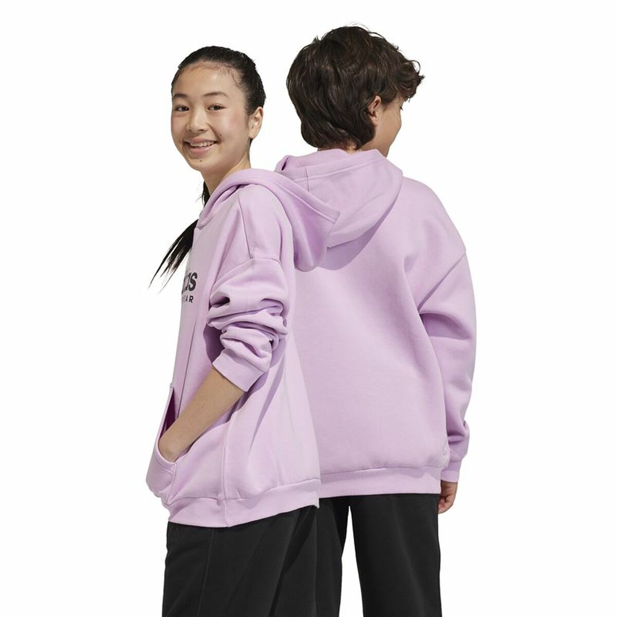 Luvtröja, Flickor Adidas All Szn Hd Rosa - 4