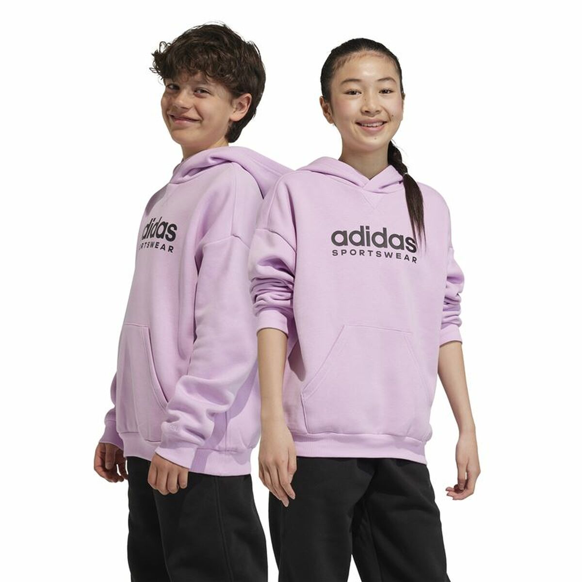 Luvtröja, Flickor Adidas All Szn Hd Rosa - 3