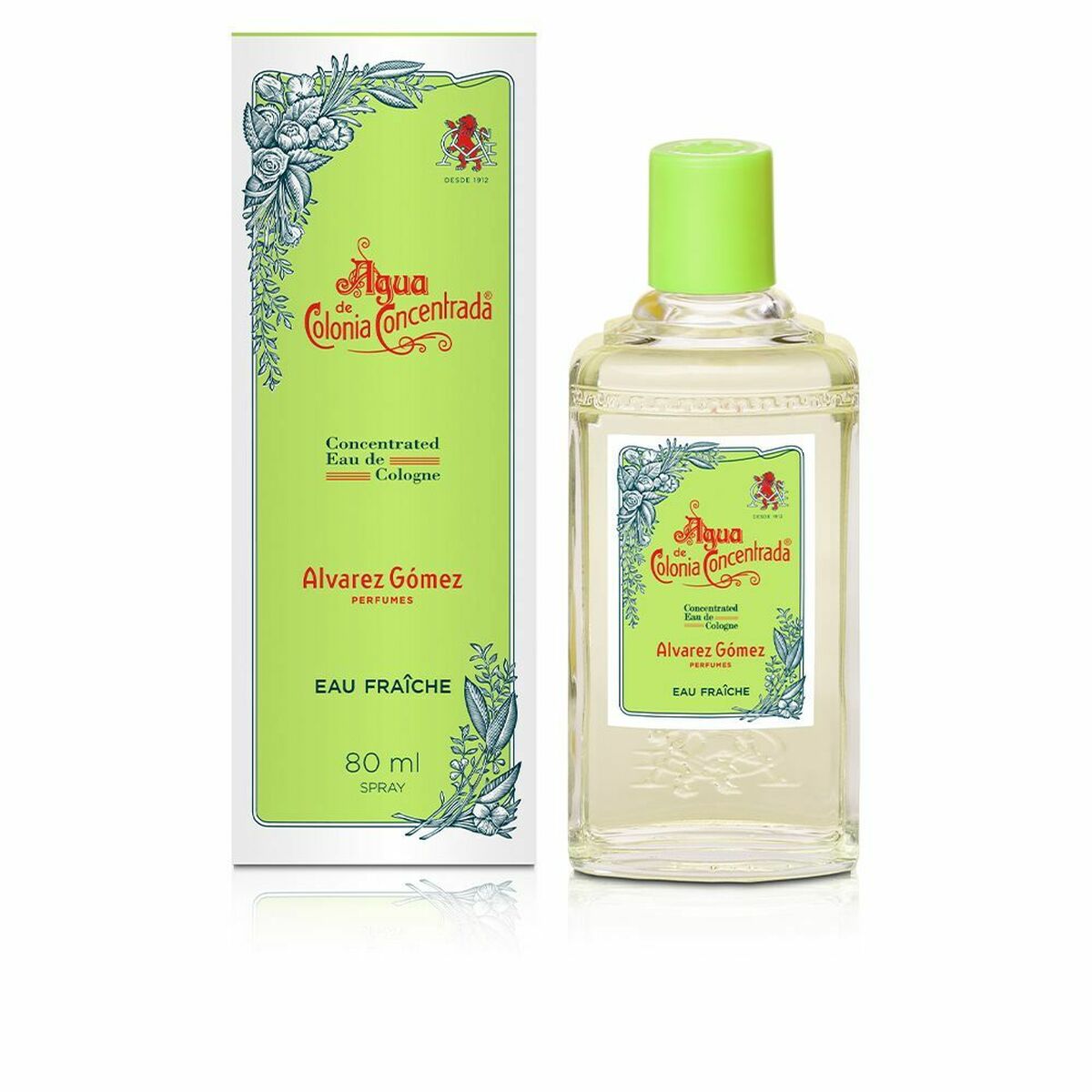 Parfym Unisex Alvarez Gomez Eau Fraîche EDC 80 ml - 3