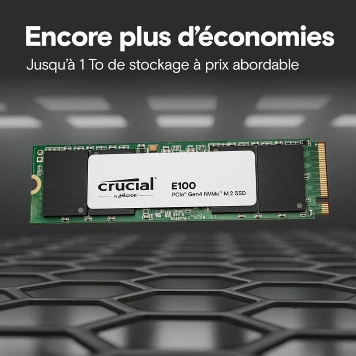 Hårddisk Crucial 480 GB SSD - 3