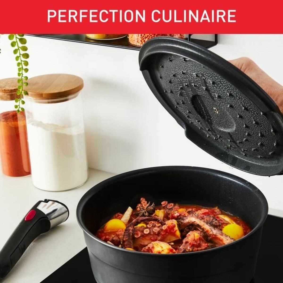 Kastrullset Tefal Ingenio Grå 6 Delar - 3