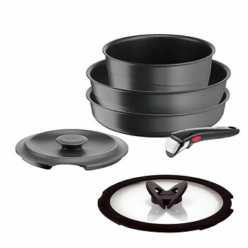 Kastrullset Tefal Ingenio Grå 6 Delar