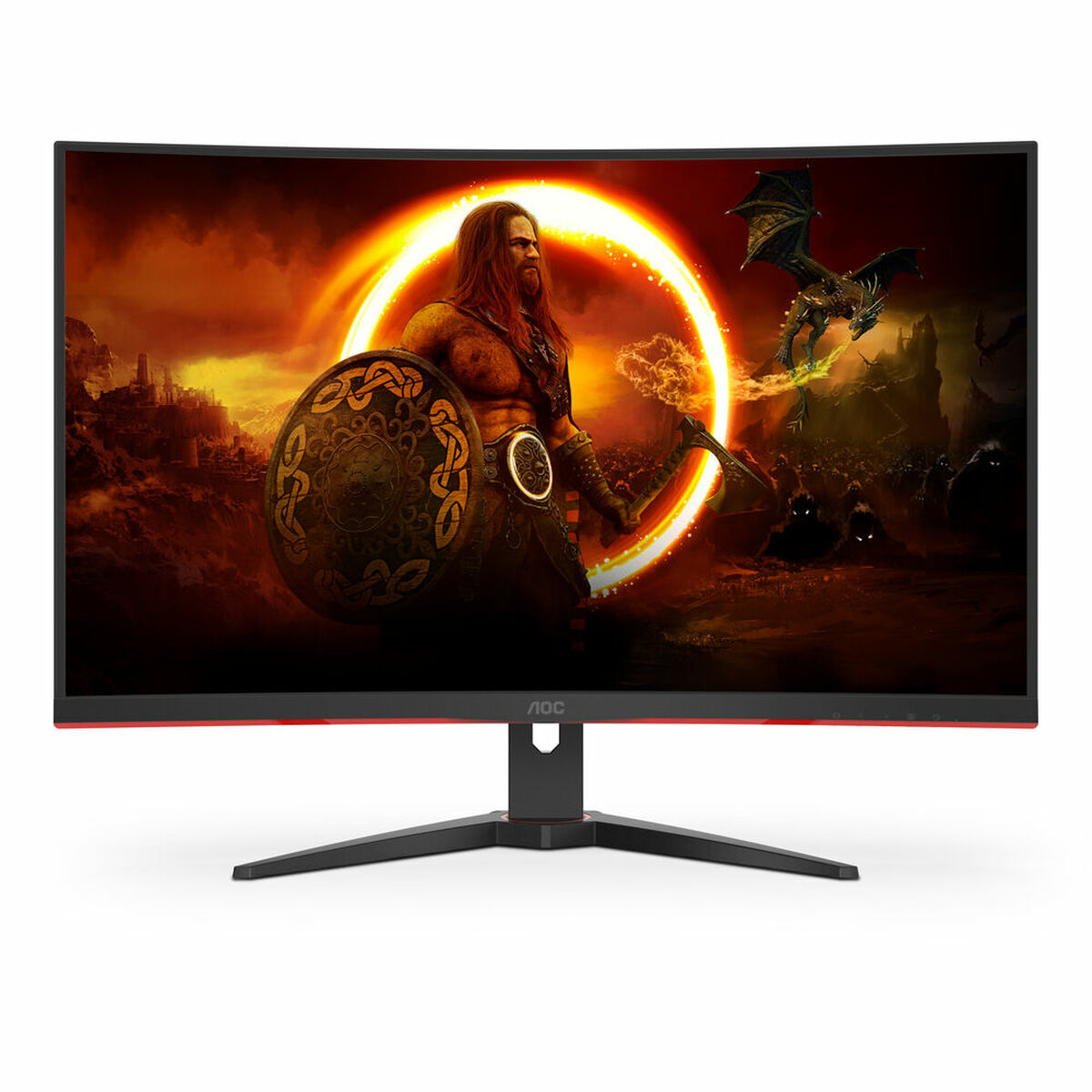 Monitor AOC CQ32G2SE/BK LED - 4