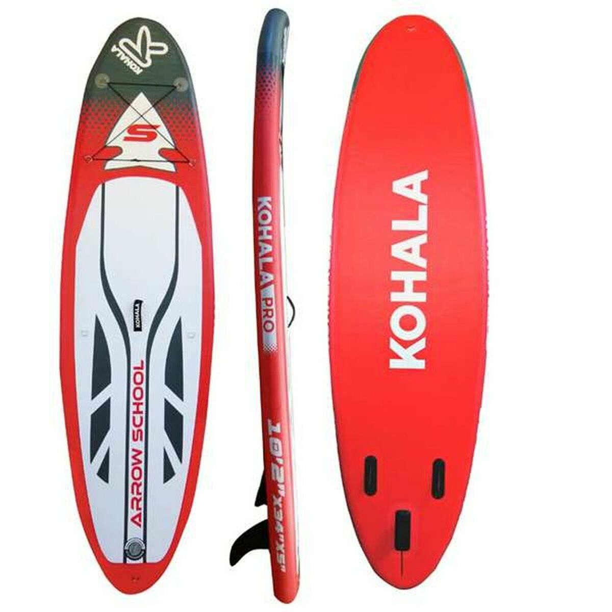 Paddla surfbräda Kohala Arrow School Röd 15 PSI 310 x 84 x 12 cm (310 x 84 x 12 cm) - 3
