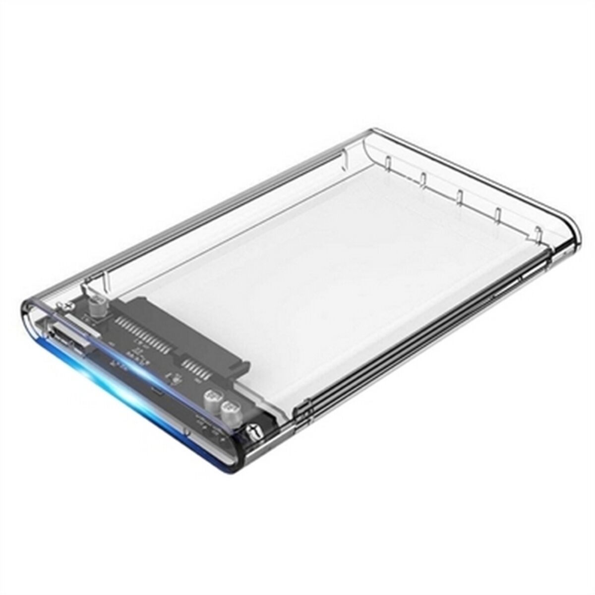 Hårddiskkabinett CoolBox COO-SCT-2533 2,5" 5 Gbps USB 3.0 Transparent - 2