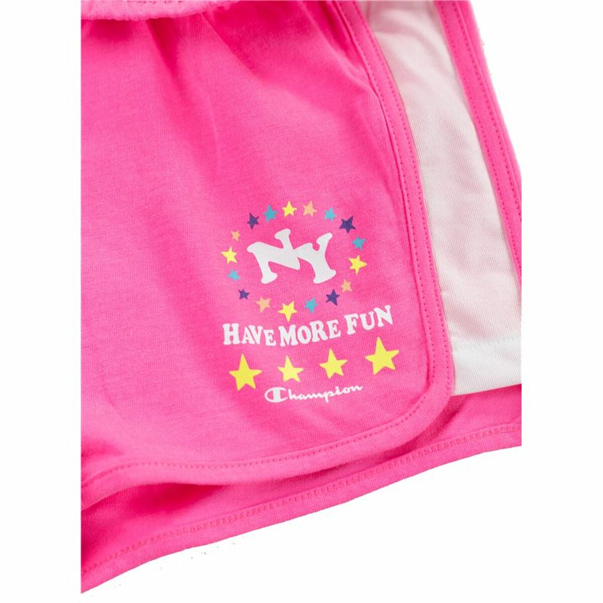 Sportshorts för barn Champion Rosa Fuchsia - 4