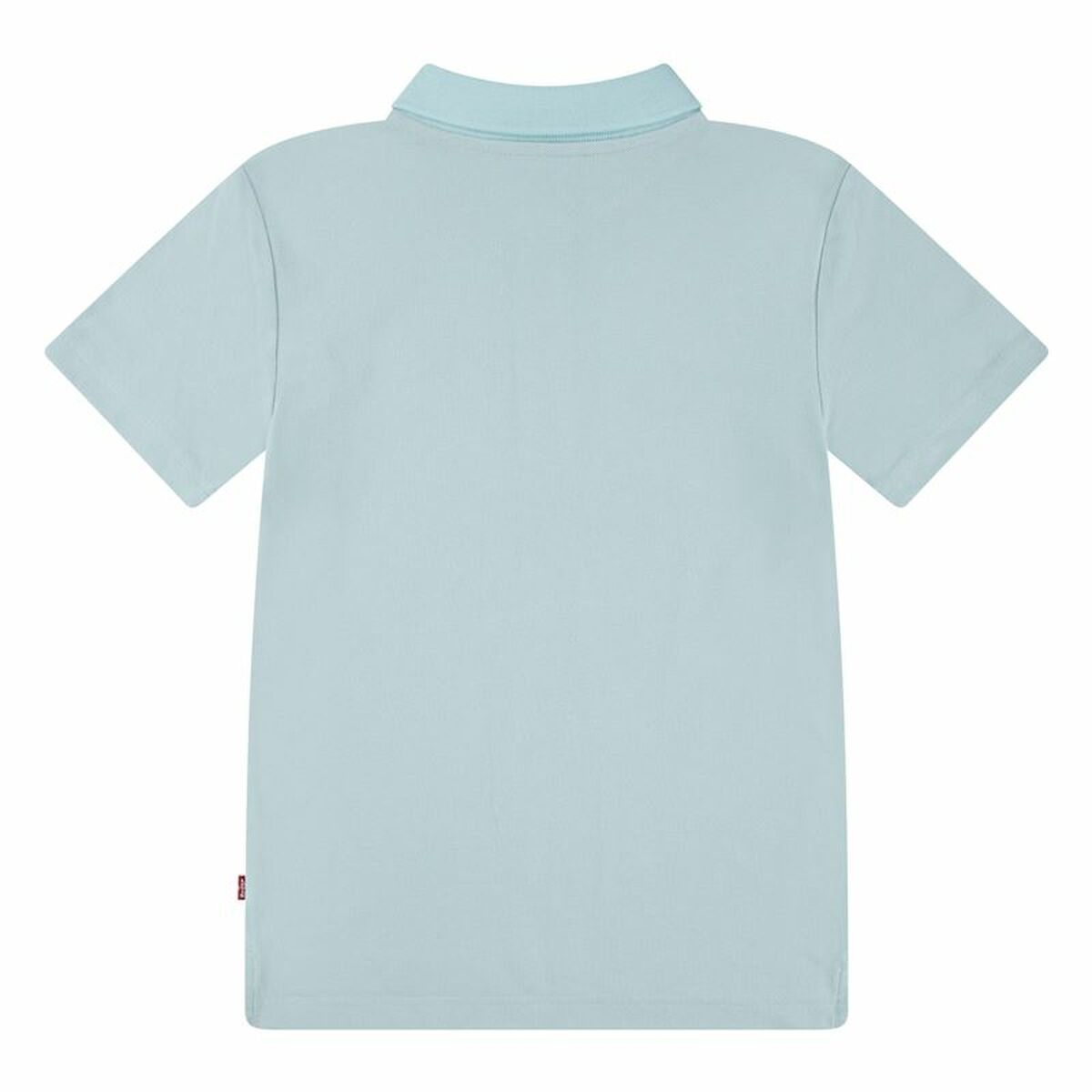 Polotröja kortärmad Barn Levi's Lvb Back Neck Tape Blå - 2