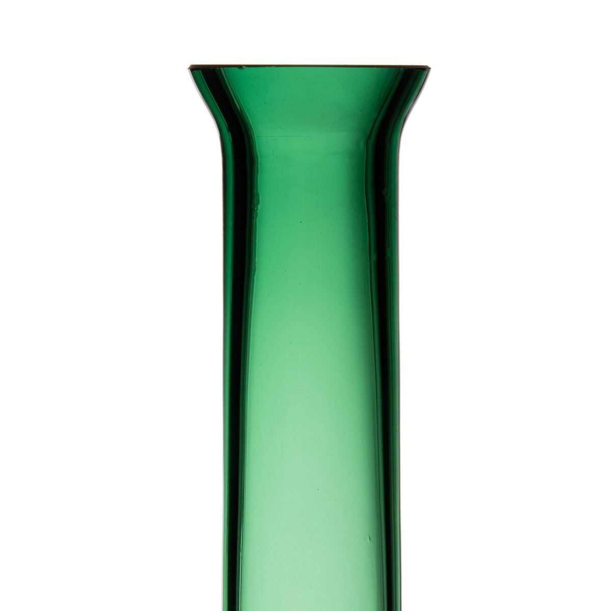 Vas Grön Glas 10 x 10 x 27,5 cm - 2