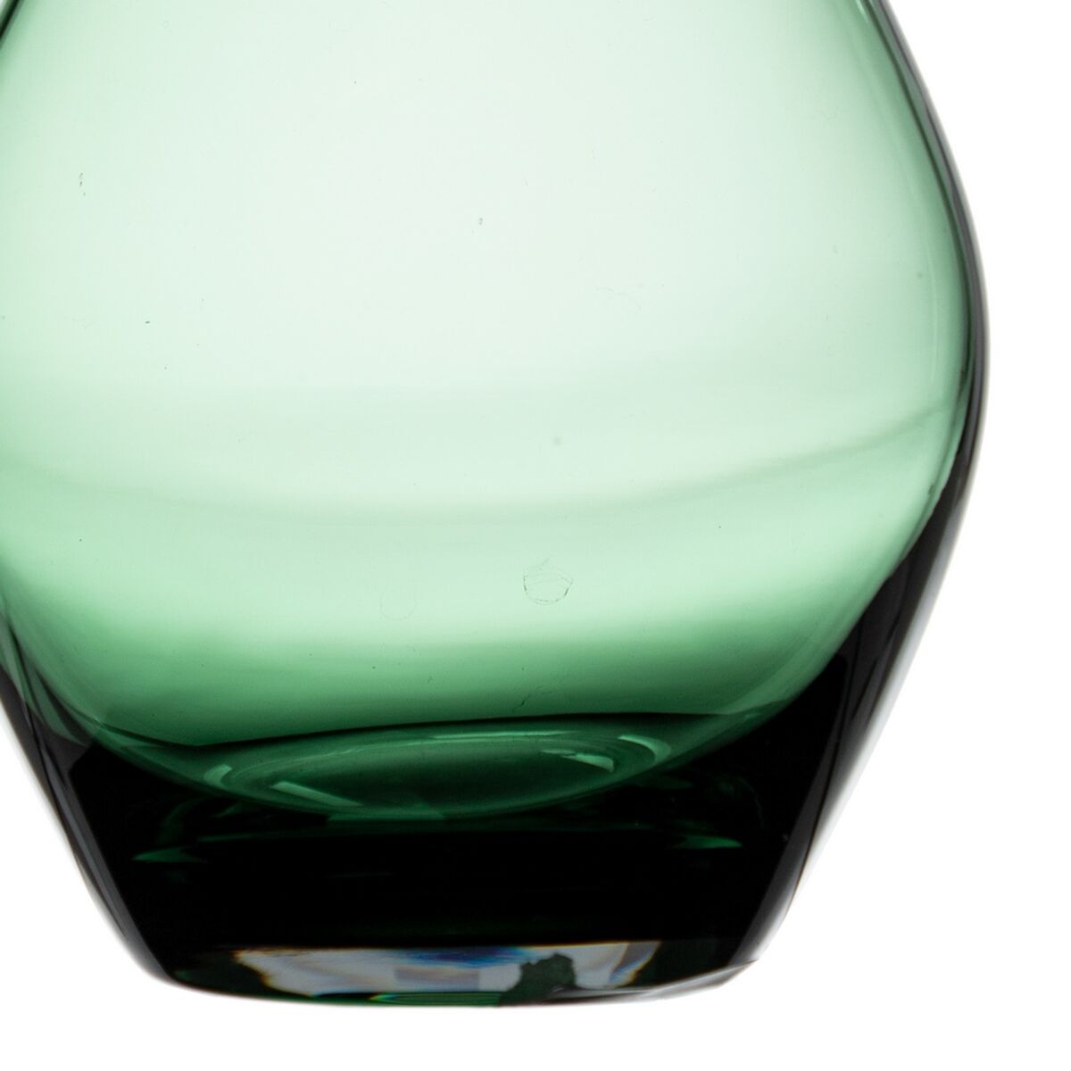 Vas Grön Glas 10 x 10 x 27,5 cm - 4