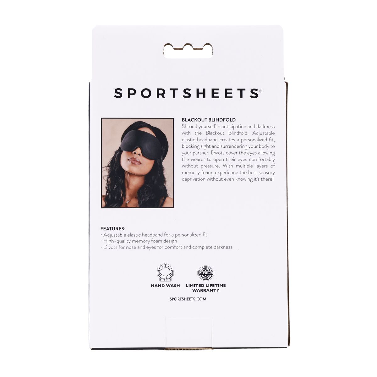 Shhh ögonbindel Sportsheets - 6