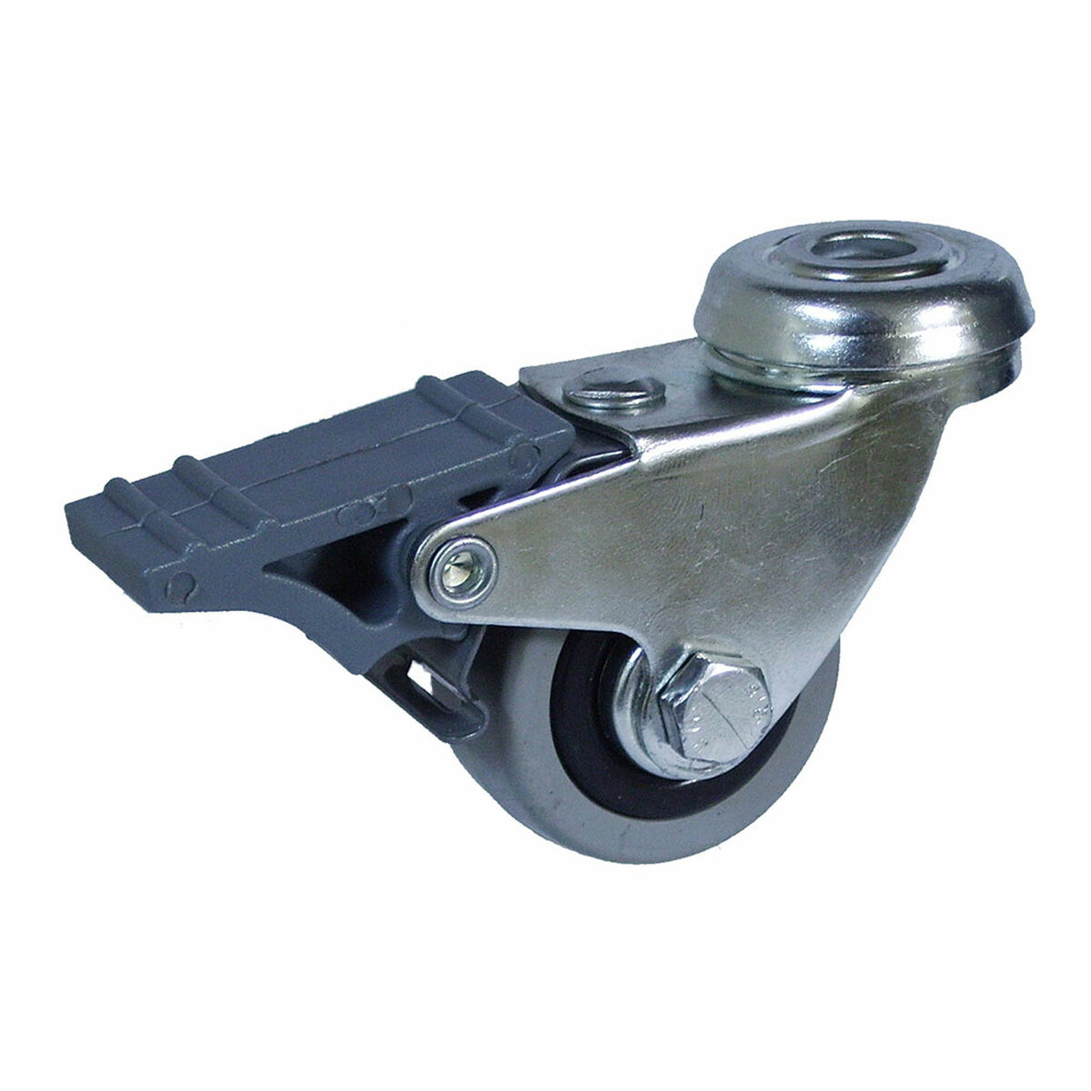Rueda Afo CR07133 Fästanordning Med bromsar Ø 40 mm Latexgummi