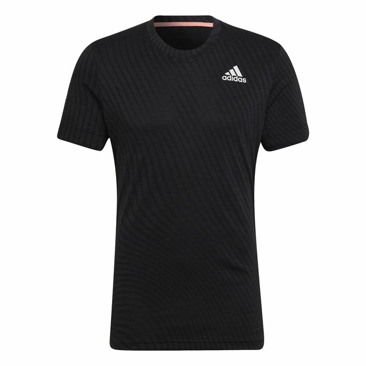 T-shirt med kortärm Herr Adidas Freelift Svart - 3