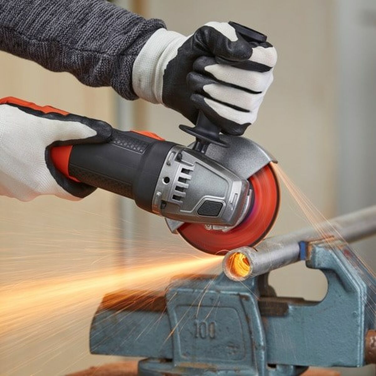 Vinkelslip Black & Decker BEG220 900 W 125 mm - 2