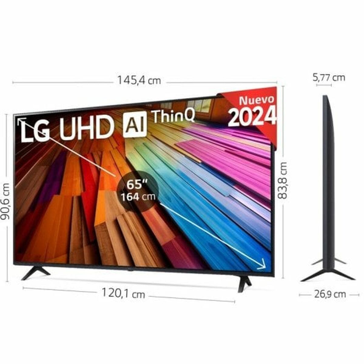 Smart TV LG 4K Ultra HD 65" LED HDR D-LED - 5
