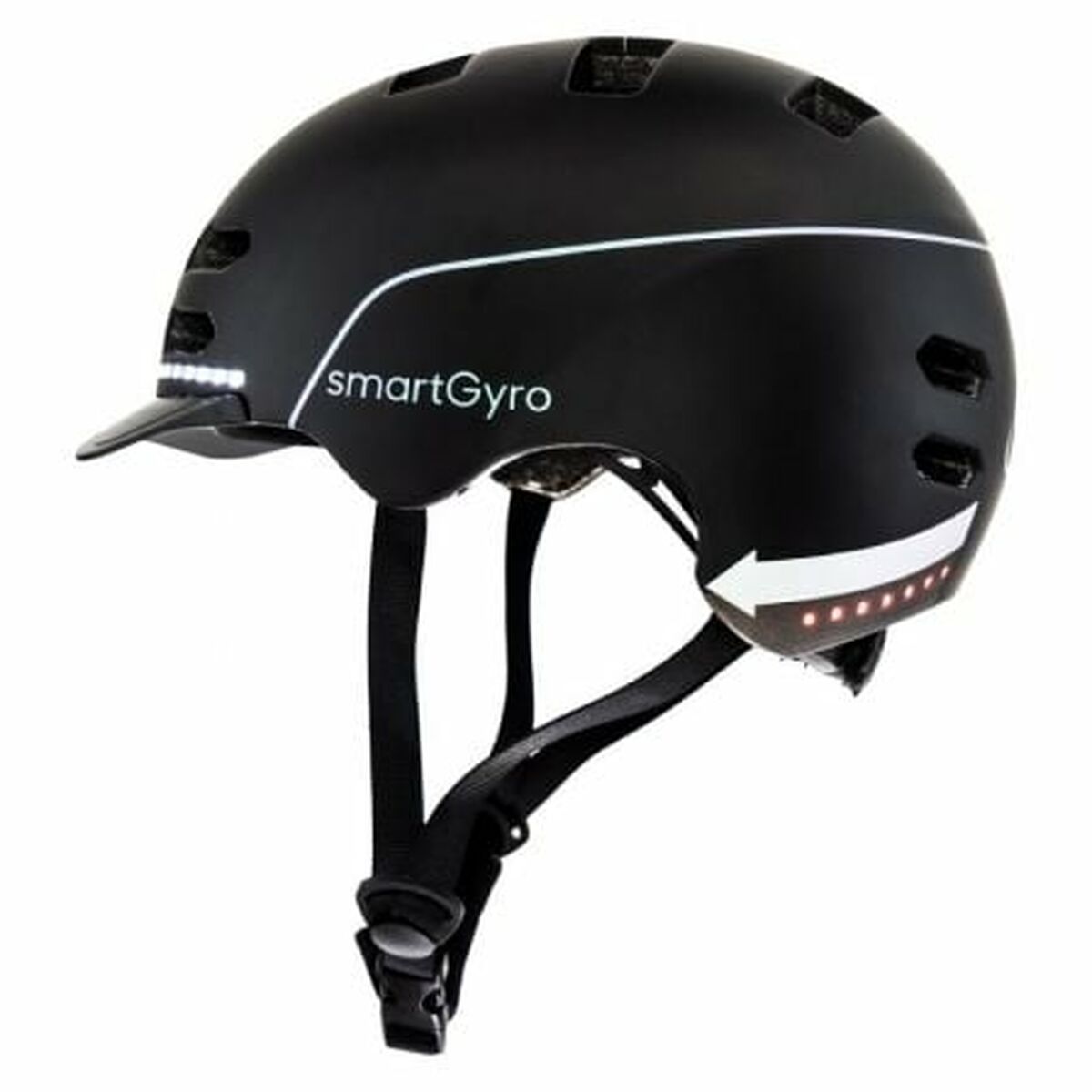 Cykelhjälm för vuxna Smartgyro SG27-248 Svart L