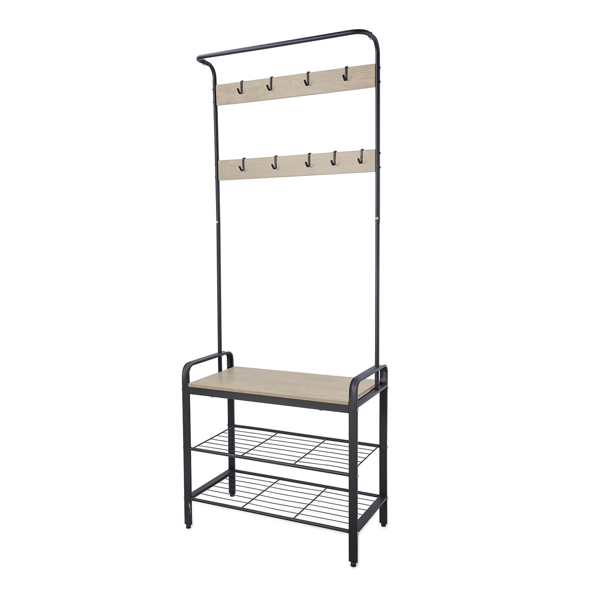 Hattställ Vinthera Moa Stål Svart 72 x 34 x 183 cm - 2