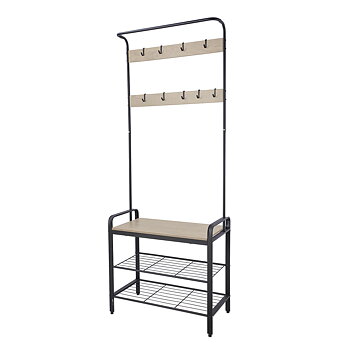 Hattställ Vinthera Moa Stål Svart 72 x 34 x 183 cm