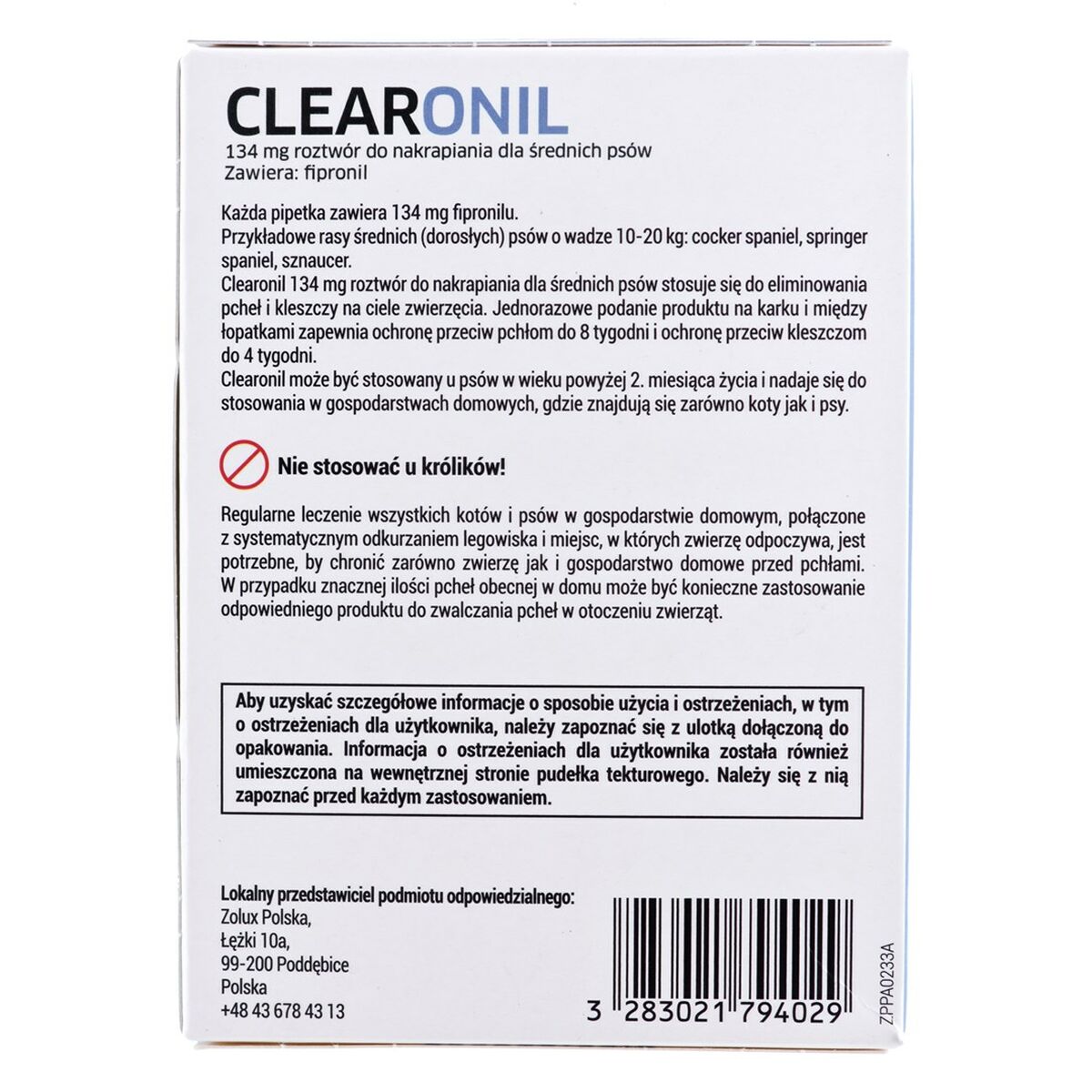 Mot parasiter Francodex FR179402 3 x 134 mg - 2